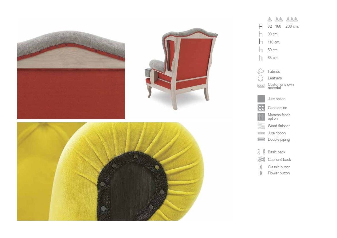 6-местный бархатный диван и более CREARTE COLLECTIONS Dover Essence ARCH-00073343 - Вид №5