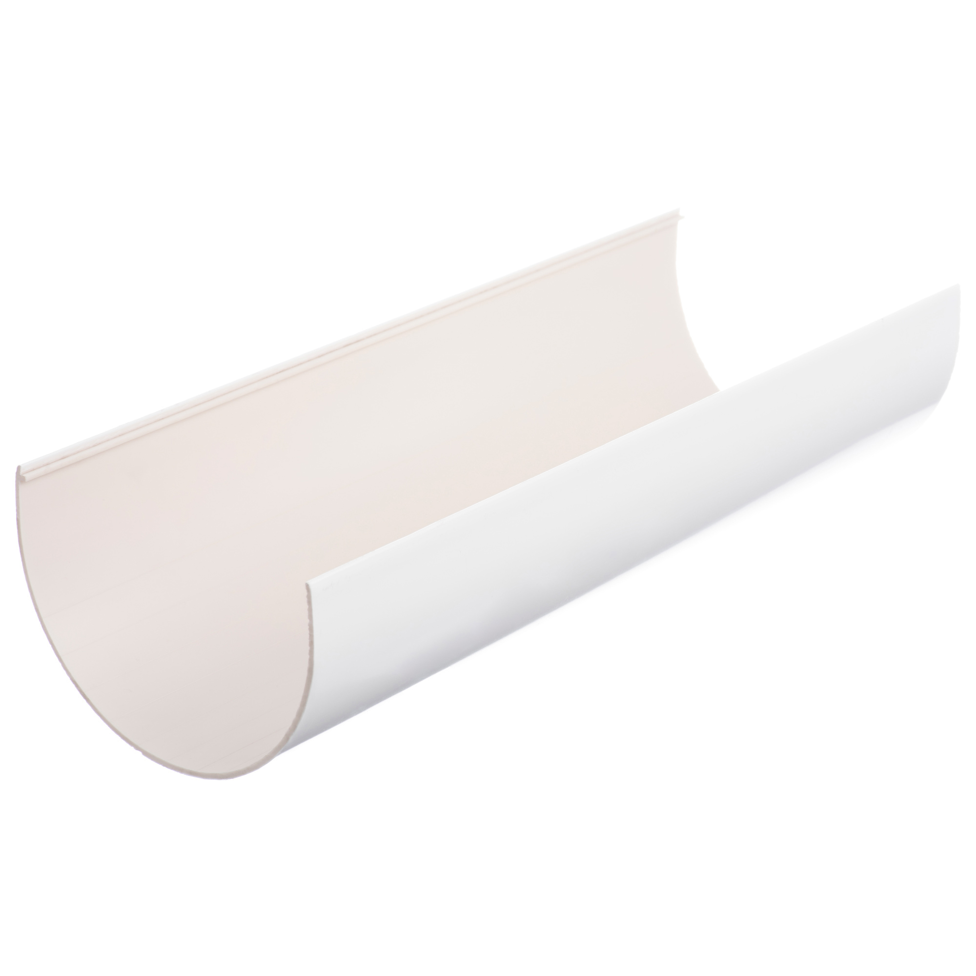 81930162 Желоб водосточный Dacha 120 мм 3 м белый STLM-0014111 DÖCKE 