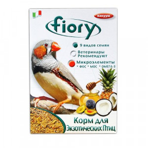Т00001624 Корм для птиц Смесь для экзотических птиц 400г Fiory