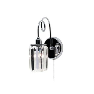 Бра хрустальное хром "Синди" CL330311 CITILUX СИНДИ ХРОМ 00-3928023 Прозрачный;хром