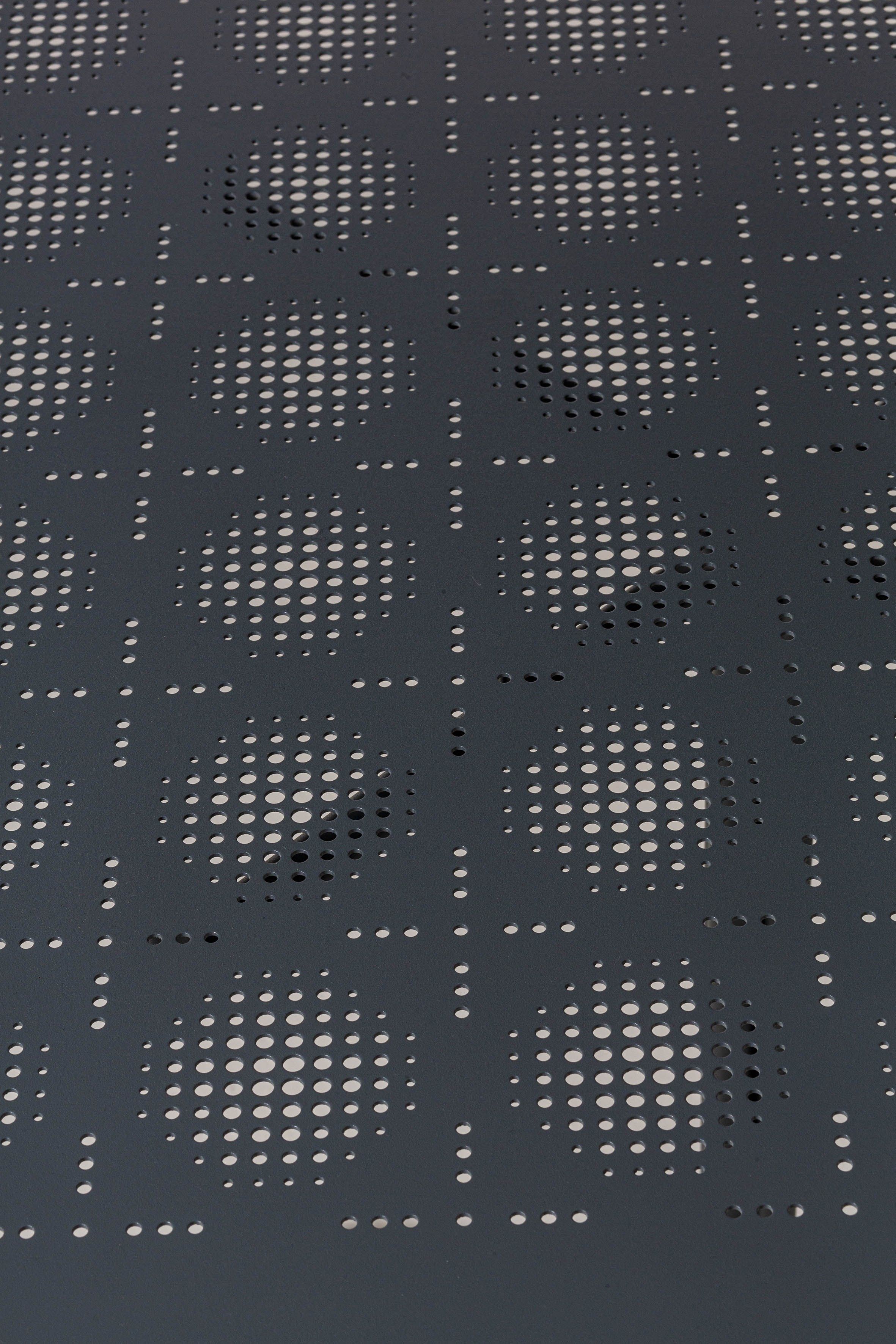 Прямоугольный садовый стол с перфорированной столешницей из листового металла Gervasoni Gervasoni Outdoor ARCH-00020284 - Вид №1