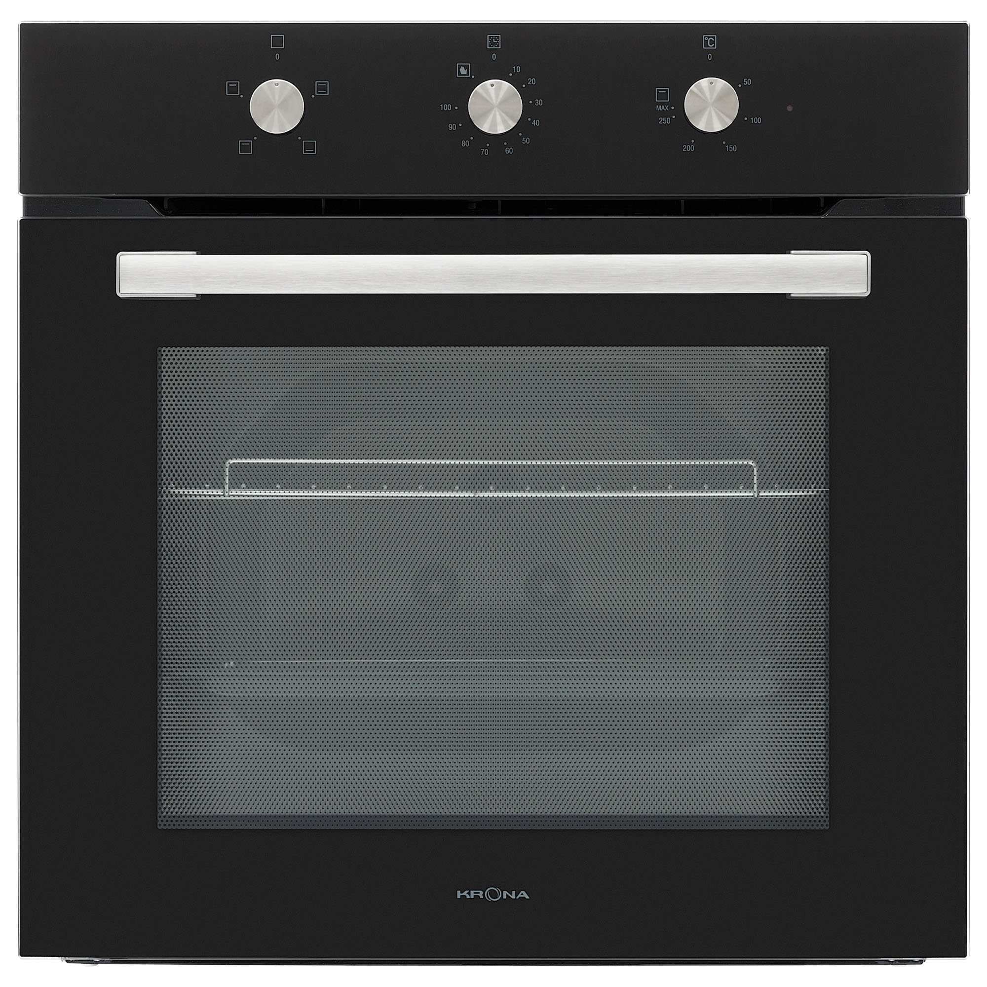 5361660 Электрический духовой шкаф KRONA SERA 60 BL черный KRONA1 STDN-0098697