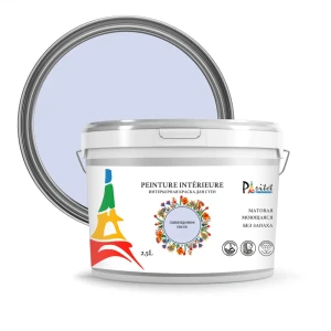 Краска для стен и потолков Paritet матовая цвет лавандовое поле 2.5 л