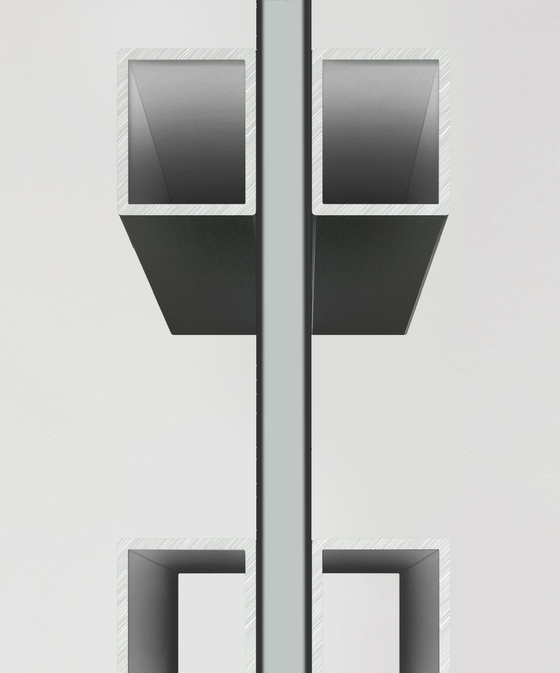 Стеклянная висячая дверь ADL мастерская ARCH-00069711 - Вид №5