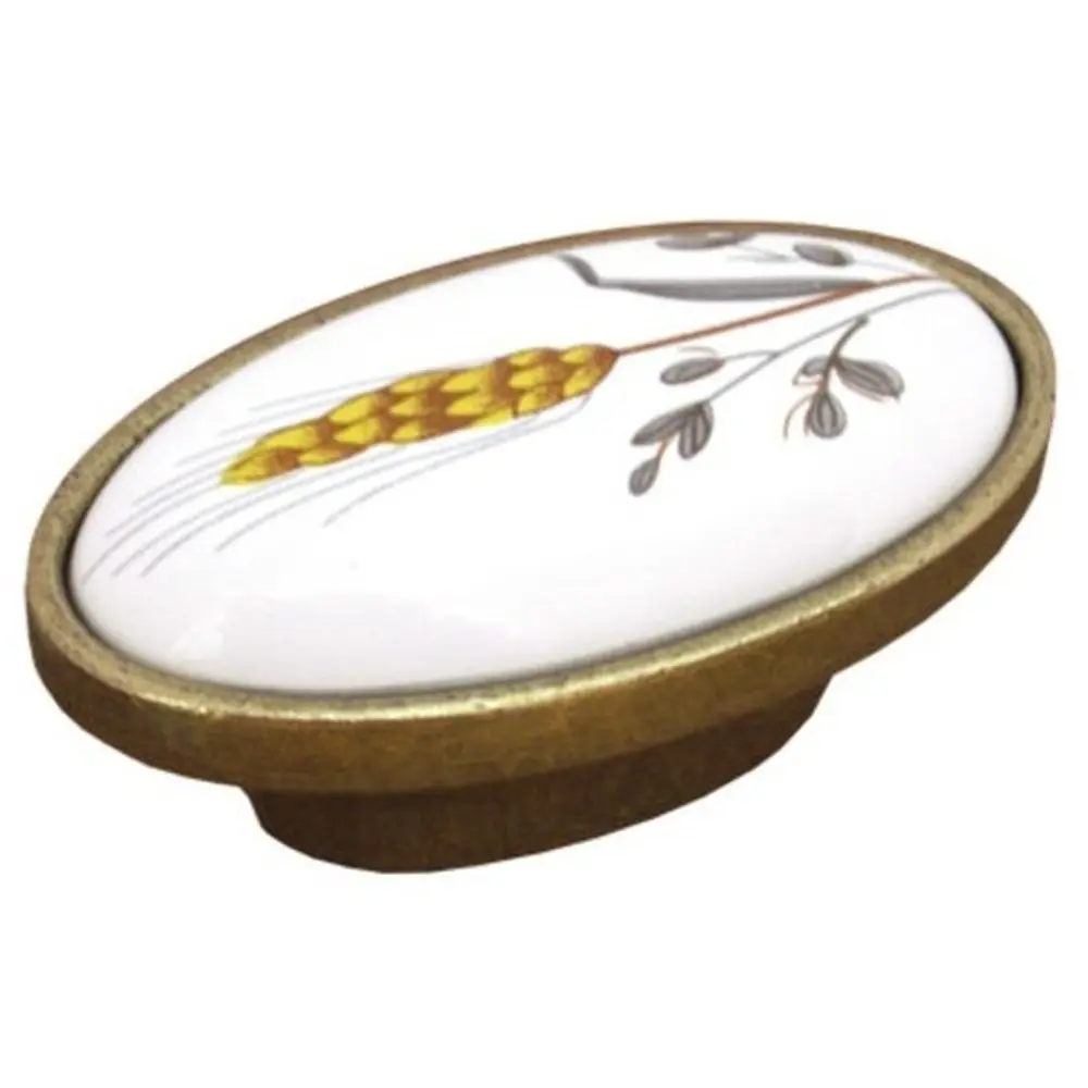 Мебельная ручка-кнопка 16AB RS117AB.4/16/W03, керамика BOYARD STLM-2161680