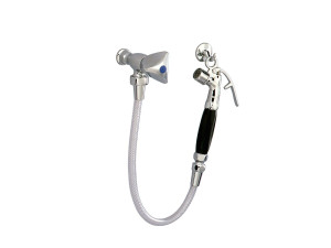 Настенный ручной душ с гибким держателем