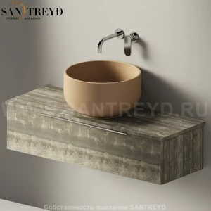Flaminia BOX Настенная тумба для раковины 105 см с 1 ящиком BX968.WE
