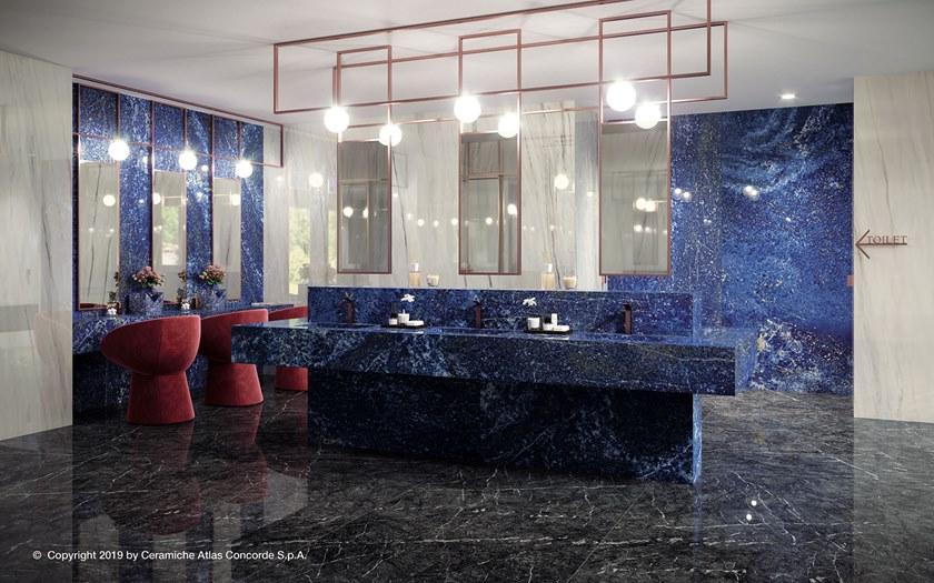 Atlas Concorde Белая плитка для стен с эффектом мрамора Marvel dream sun-id-1460935 - Вид №53