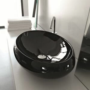 43427 Накладная раковина на столешницу  овальная Ceramica Hidra