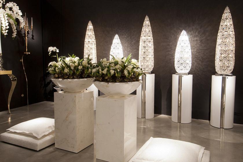 VGnewtrend Настольная лампа / торшер из хрусталя Arabesque 7511203.98 - Вид №1