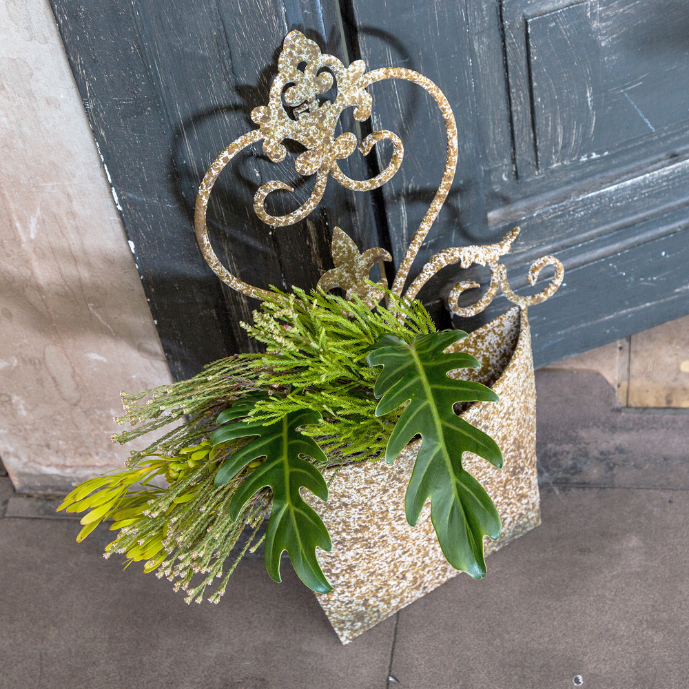 3112124 Металлическое кашпо «Верментино», версия S Object Desire  - Вид №3