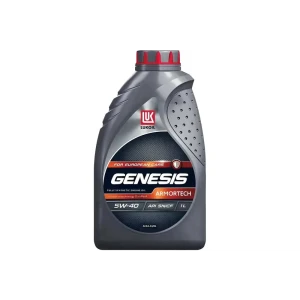 91930879 Масло моторное Лукойл Genesis Armortech 5W-40 синтетическое 1 л STLM-1332099