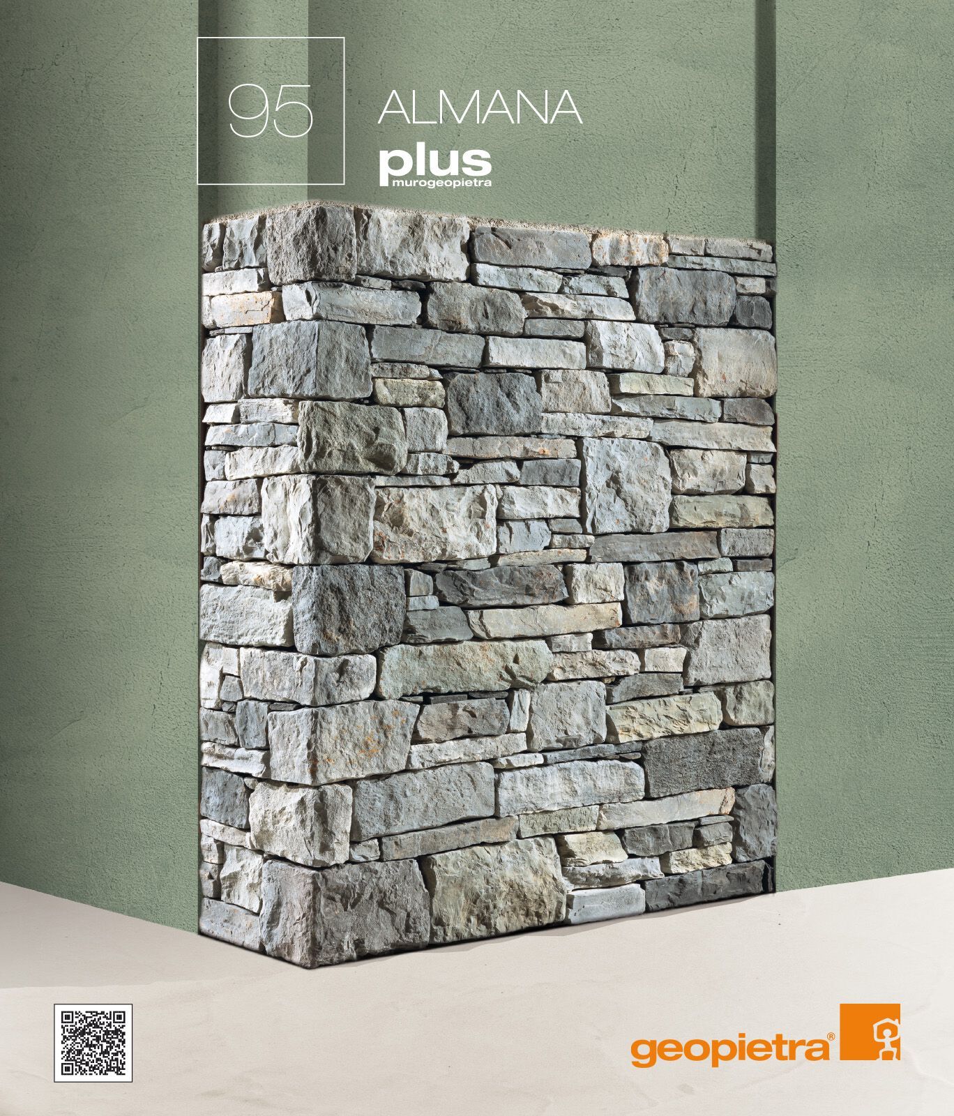 Реконструированная каменная облицовка GEOPIETRA® квадратный профиль ARCH-00135179 - Вид №1