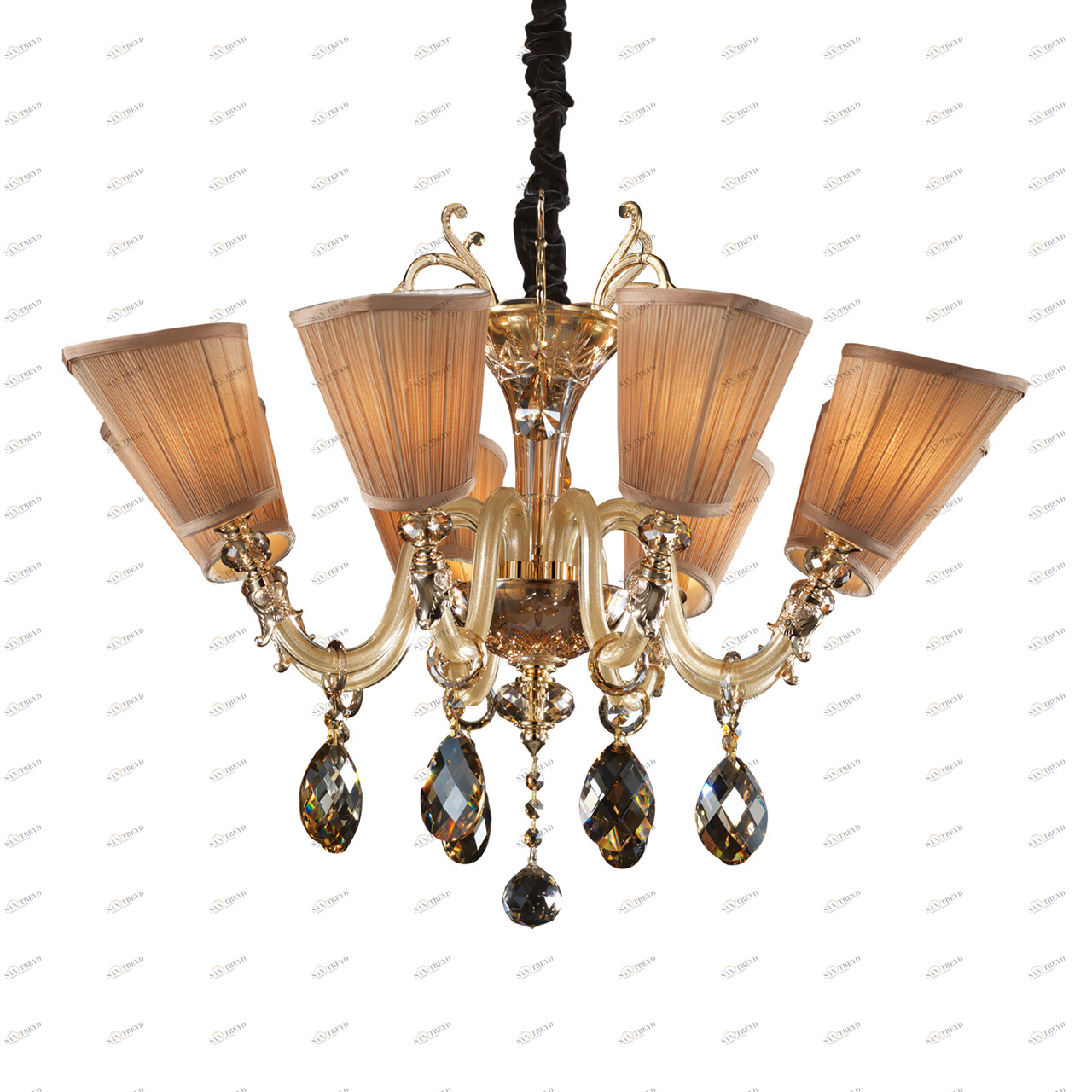 Подвесная люстра Lightstar Guarda 692082 бежевая LIGHTSTAR ДИЗАЙНЕРСКИЕ, GUARDA 059357 Бежевый 