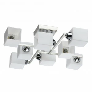 Потолочная люстра De Markt City Тетро 673015108 DE MARKT ТЕТРО 328385 Белый;серебро