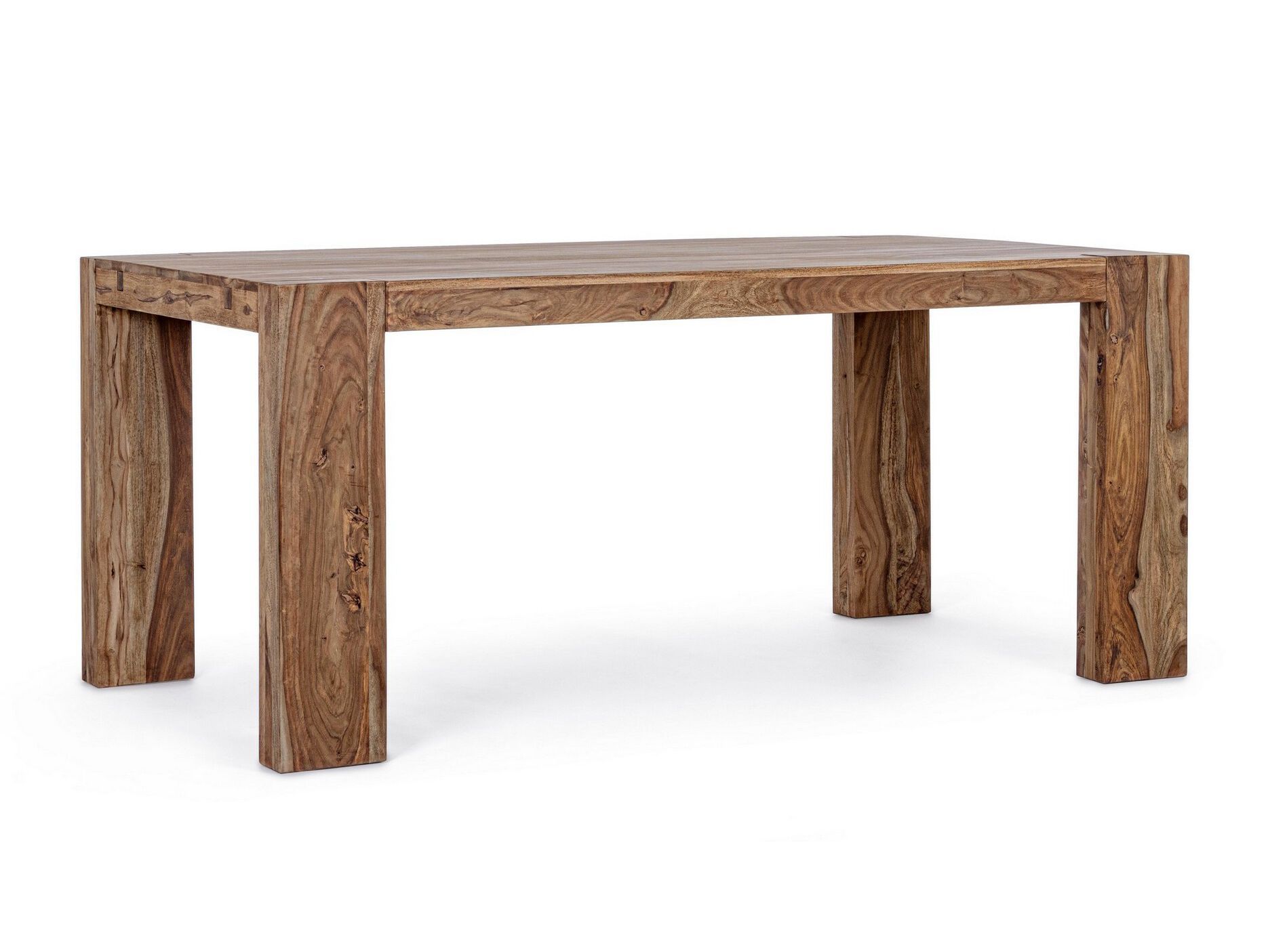 Деревянный выдвижной стол Sheesham BIZZOTTO SUNDERLAND ARCH-00153380