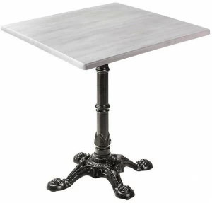 2604 Стол Bistrot 80*80 Белое дерево R-HOME