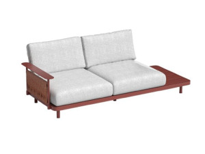 2-местный металлический садовый диван