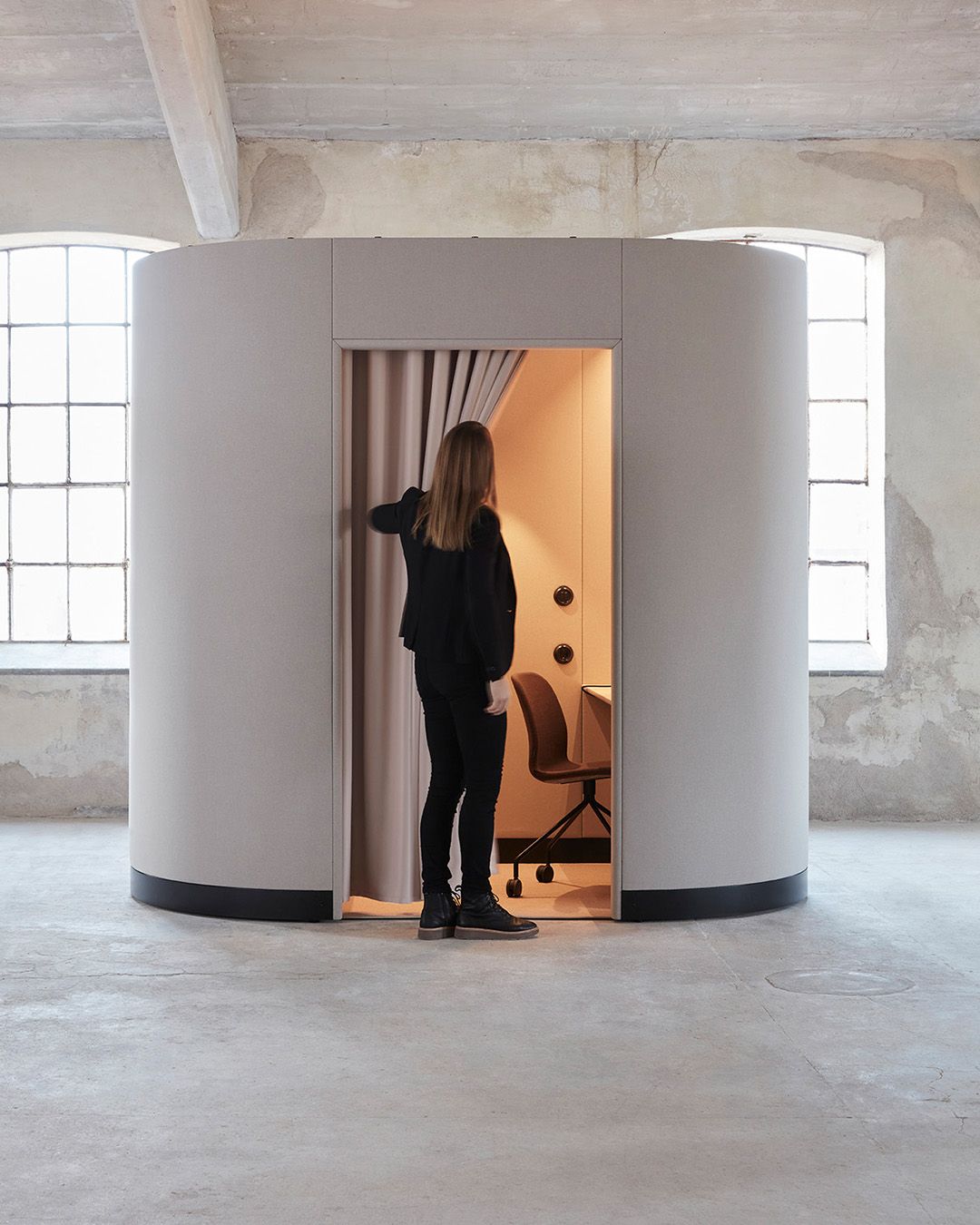 Акустическая офисная кабина со встроенным освещением Glimakra of Sweden Build Up ARCH-00152895 - Вид №6