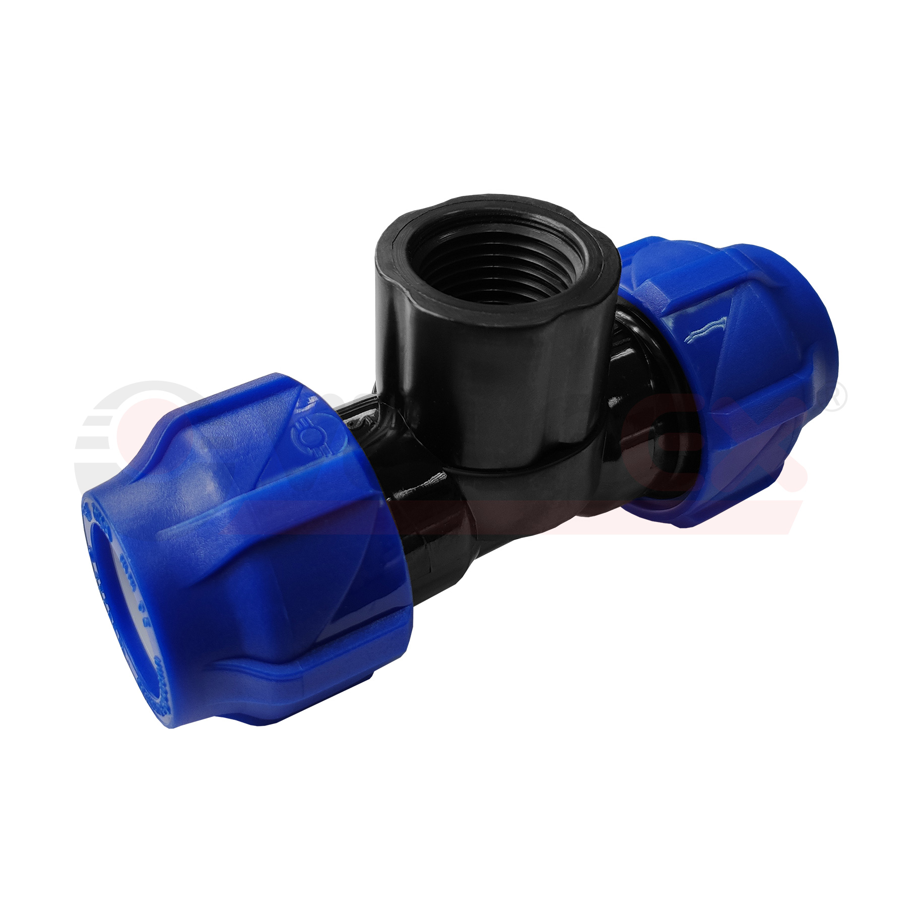 1210013211432 Valfex Тройник компрессионный переходной с внутренней резьбой 