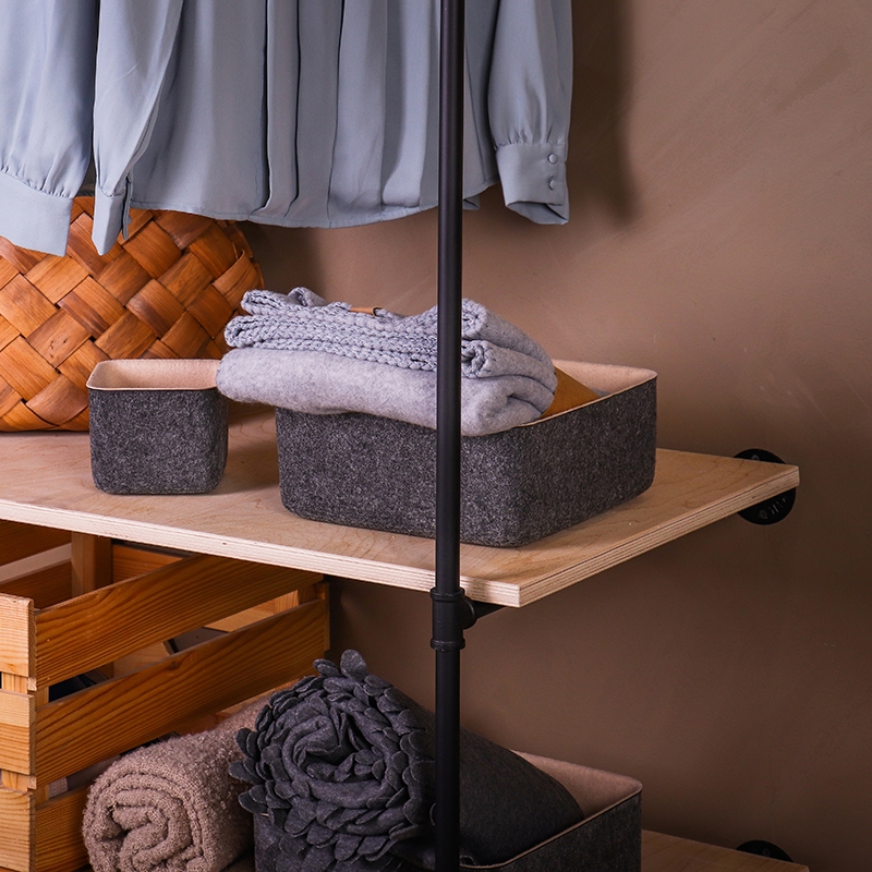 Металлическая труба , 500x20x20 мм, черный LJPS0640 Public Steel Россия  - Вид №3