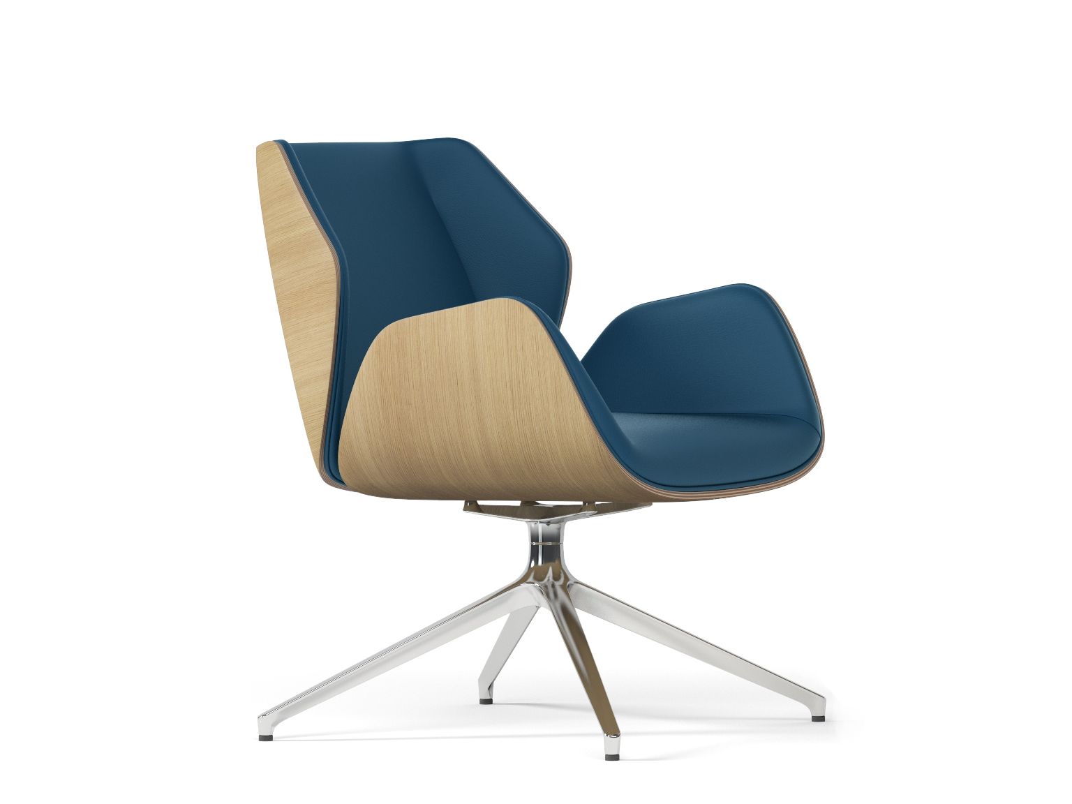 Вращающееся офисное кресло на насесте SITLOSOPHY® Haiku Wood ARCH-00125356