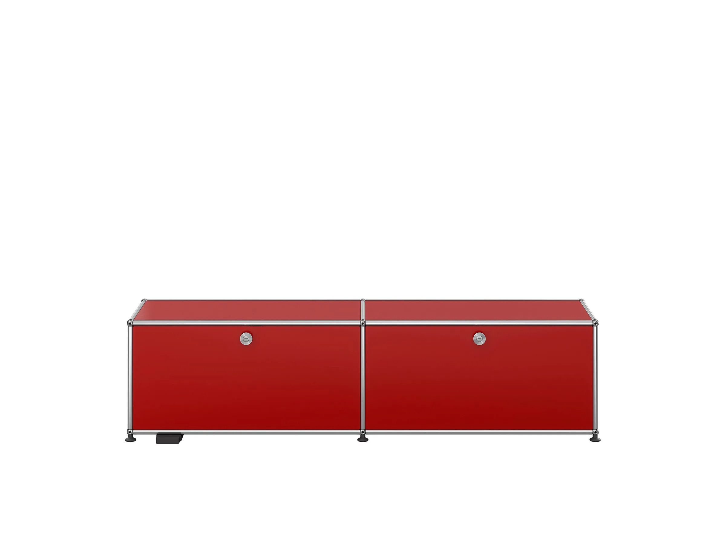 Стальной секционный шкаф для телевизора с откидными дверцами USM USM SELECTION ARCH-00082551 - Вид №14