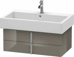 VE620608989 Тумбочка подвесная Vero #VE6206 750 x 431 мм Фланелево-серый глянцевый лак