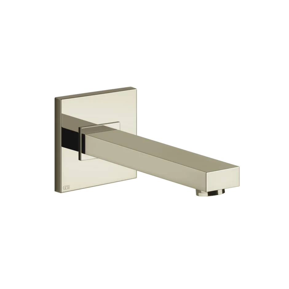 Носик для ванны 20121 720 Gessi Rettangolo k НИКЕЛЬ PVD 20121720
