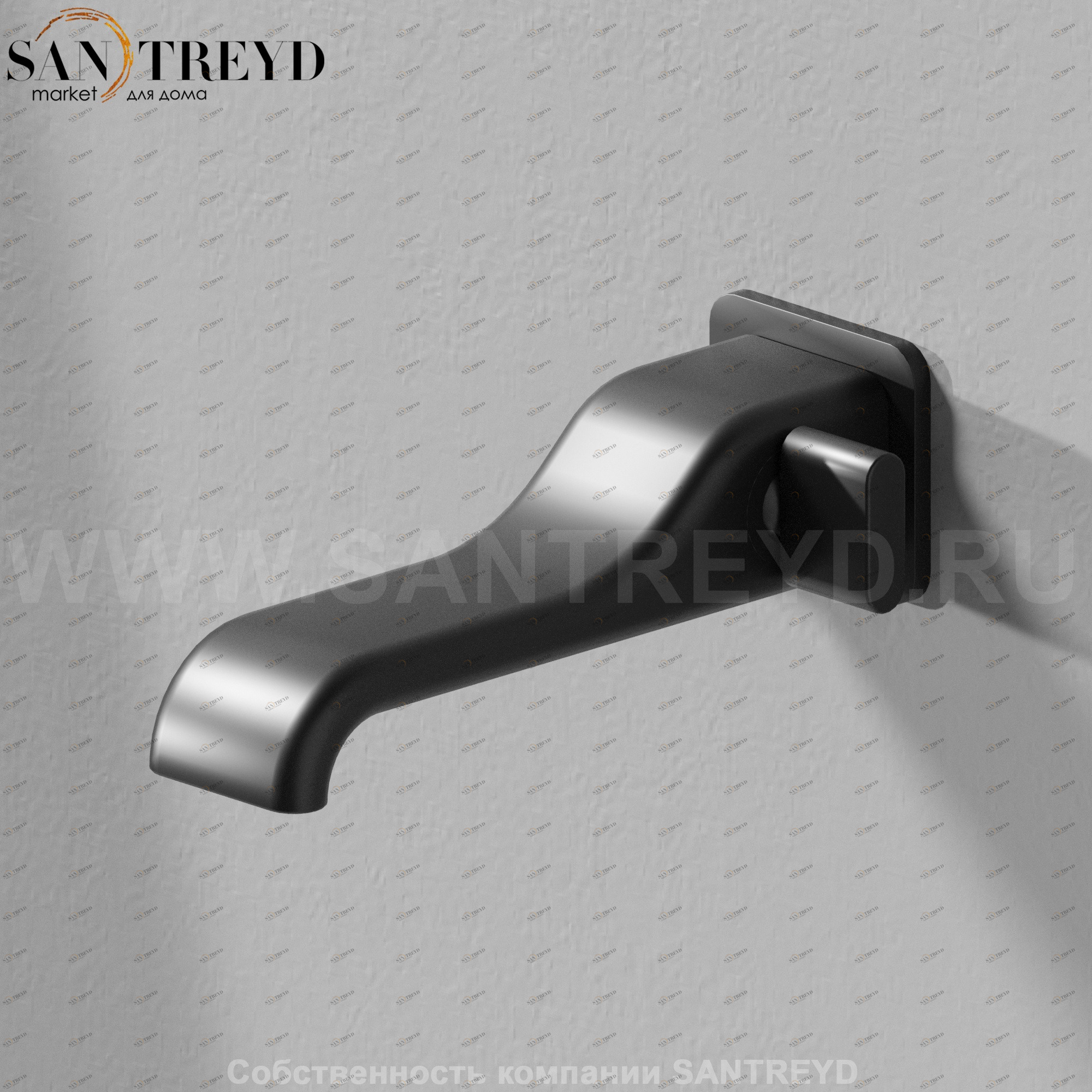 Flaminia NOKE Смеситель для раковины черный NK3230 Ceramica Flaminia