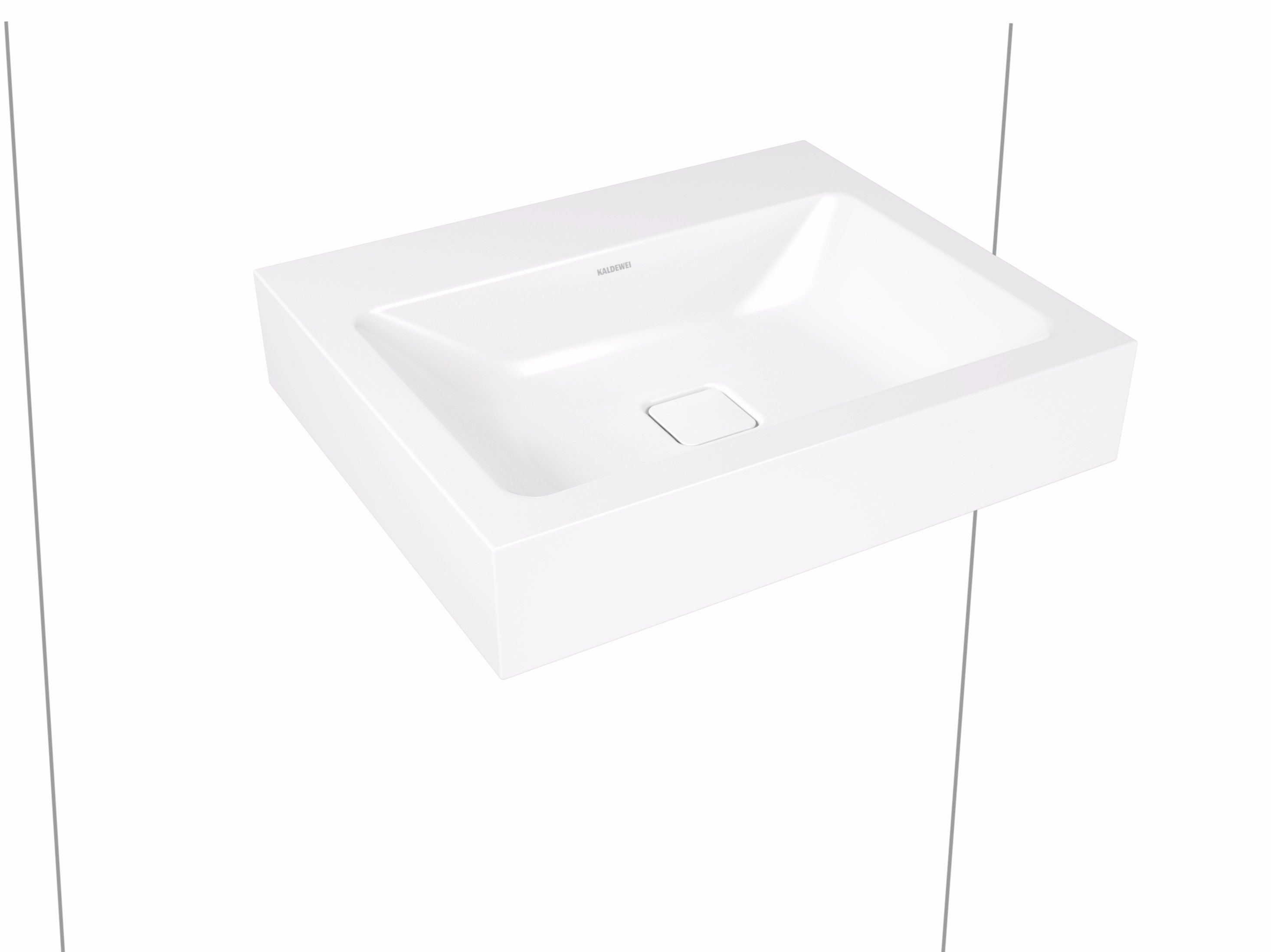 Прямоугольный подвесной умывальник из эмалированной стали KALDEWEI CONO ARCH-00043481 - Вид №1