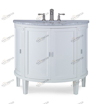 Тумбочка, большая (от 37 до 59,5) 02141-110-322 Park Avenue Sink Chest - White Ambella 