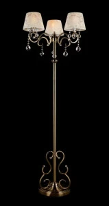 Торшер Eurosvet 1448/3F античная бронза Strotskis EUROSVET ПОД СТАРИНУ, ЭЛИТНЫЕ 180650 Бежевый