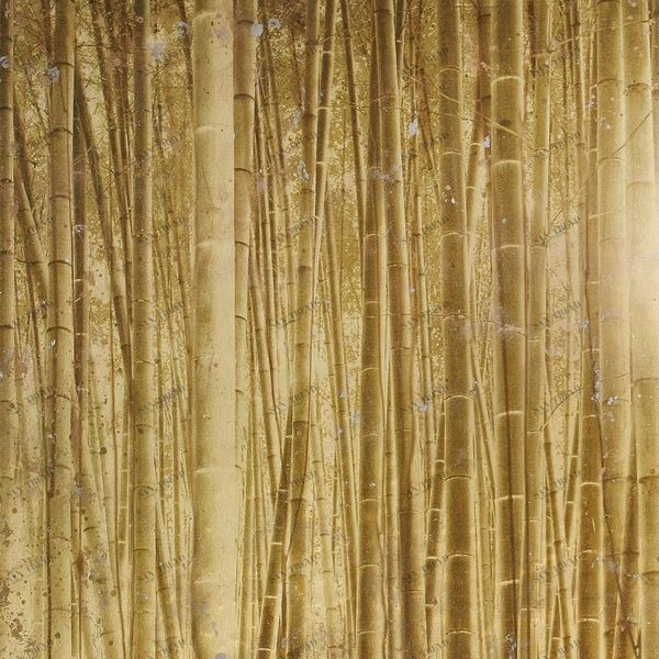 Арт-панель на холсте Alex Turco Organic Bamboo Forest In Gold BAMBOOFORESTINGOLD