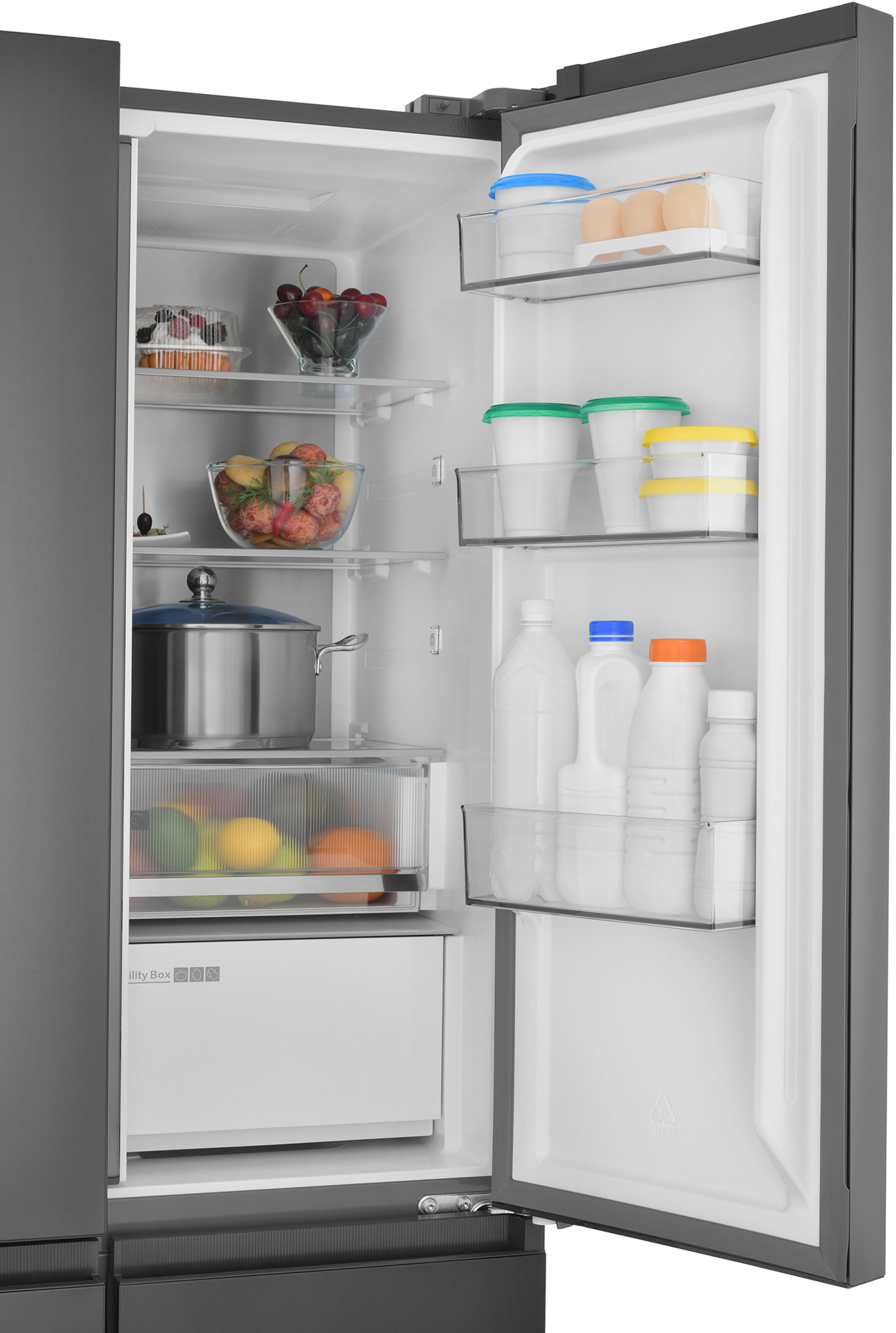 9238024 Холодильник Side by Side   ZUGEL ZRCDI456XB Slot-In черный STDN-0034025 - Вид №10