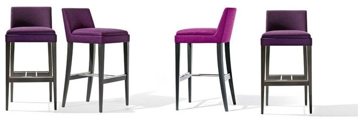 Very Wood Высокий кожаный табурет с подставкой для ног Onda sun-id-1452279 - Вид №2