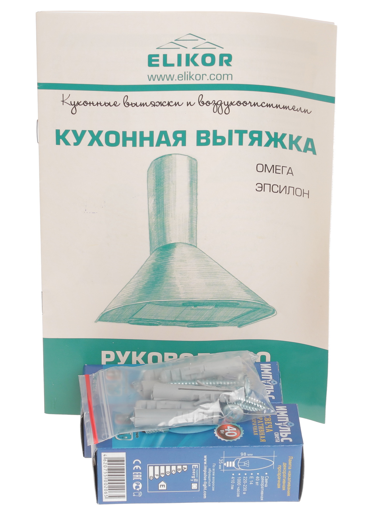 1040548 Вытяжка каминная ELIKOR Эпсилон 60Н-430-П3Л серебристый/серебристый STDN-0115618 - Вид №10