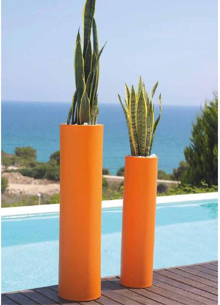 VONDOM Высокая садовая ваза из полиэтилена Studio planters sun-id-1435397 - Вид №1