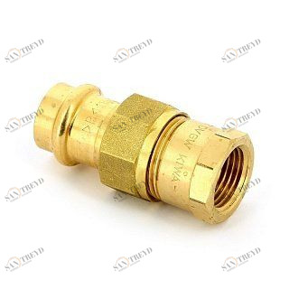 Муфта пресс-В с разъемным соединением 18х1/2' IBP P4330G01804000