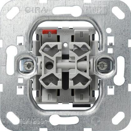 015800 Выключатель кнопочный управления жалюзи 10A 250V Gira System 55