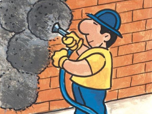 Осушающая штукатурка, фиброзная, известковая и гидравлические связующие