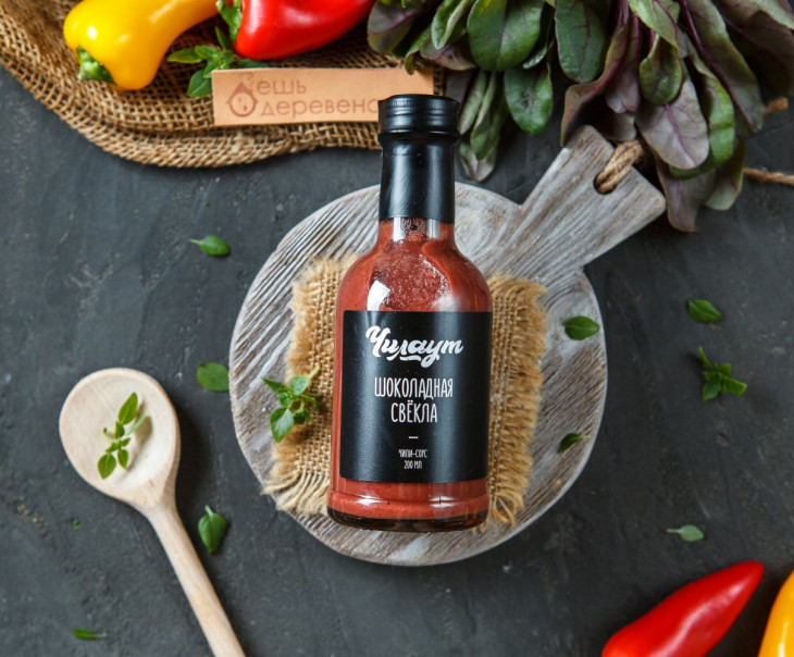 5862 Шоколадная свекла чили-соус Вкусляндия 
