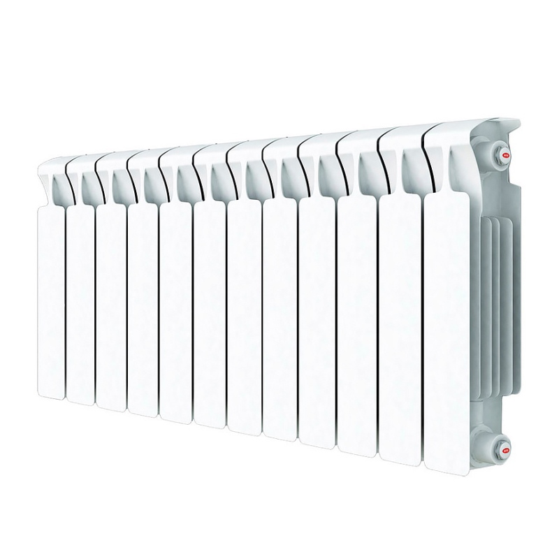 Радиатор биметаллический Rifar Base 500/100 8 секций нижнее правое подключение R50008НПП - Вид №2