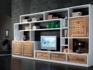 Cantiero Модульная деревянная стенка для хранения вещей Ca' venier Cv1014