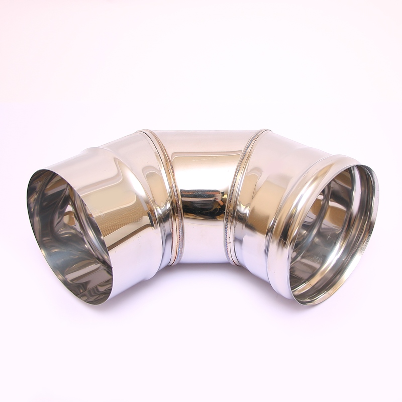 Колено угол 90" Ferrum Ф130 (430/0,5мм) FM081301F