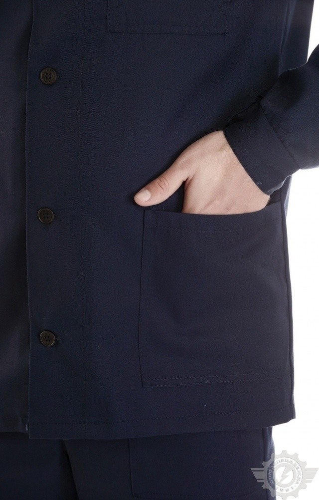 65422 Костюм "Труд" темно-синий  Летняя спецодежда  размер 60-62/182-188  - Вид №11