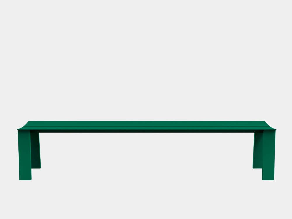 Алюминиевая скамья с порошковым покрытием RS Barcelona Seu ARCH-00067573 - Вид №173