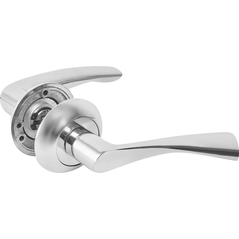 Дверные ручки PUNTO Crona для межкомнатных дверей в стиле хром 85203179 STLM-0059843