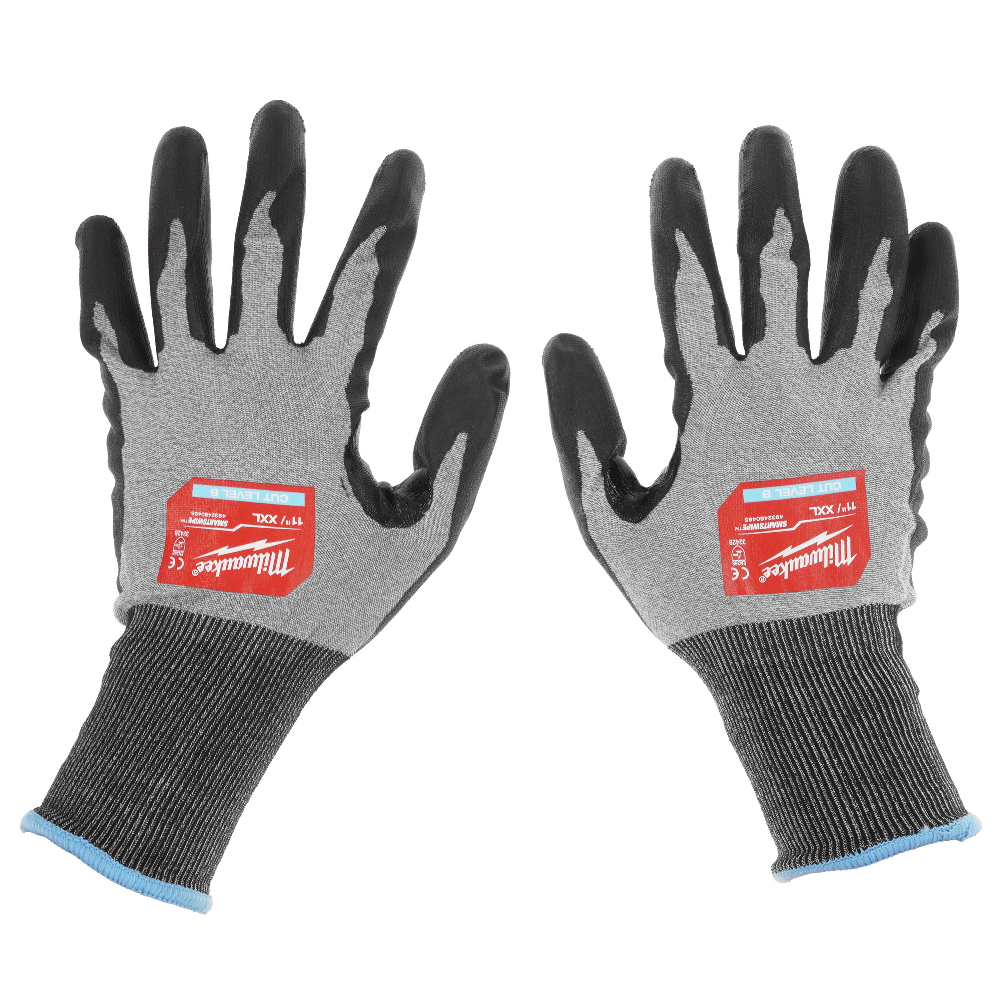 Перчатки трикотажные Milwaukee Hi-Dex 2/B 11/XXL 5478038 STDN-0117952