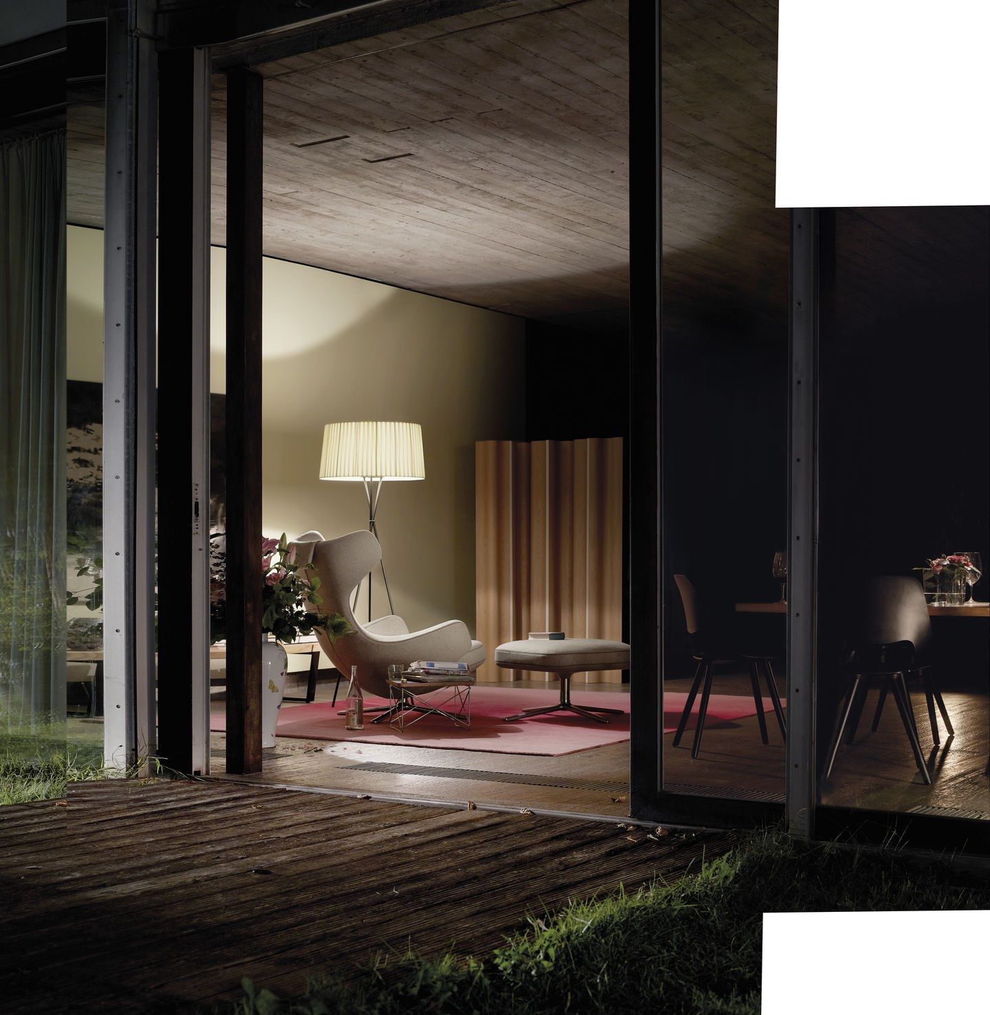 Вращающееся кресло с подставкой для ног VITRA Repos &amp ARCH-00102667 - Вид №2